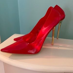 Red and Gold Bottomed Heals